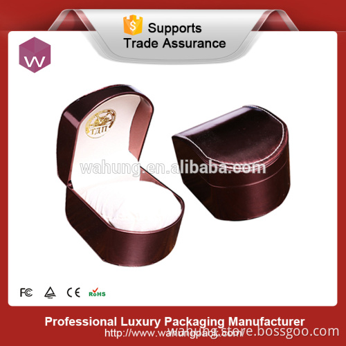 Custom design square watch plastic boxes black box for watch